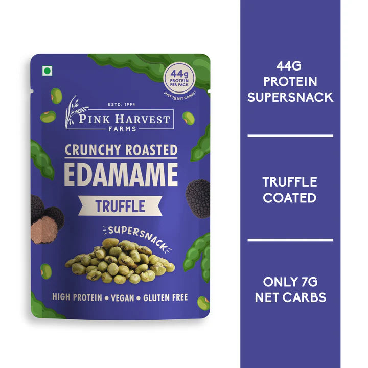 Crunchy Roasted Edamame - TRUFFLE 100G