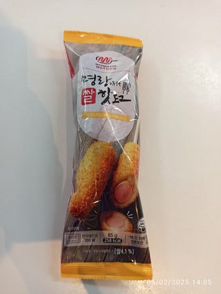 MYUNGRANG RICE HOTDOG 85gm(명랑시대 쌀핫도그 85g)