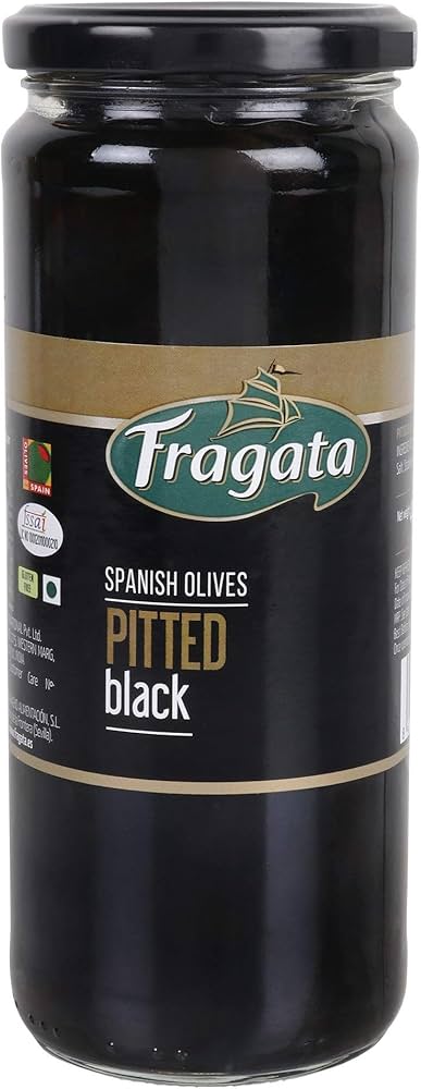 FRAGATA OLIVES PITED BLACK 440 GM
