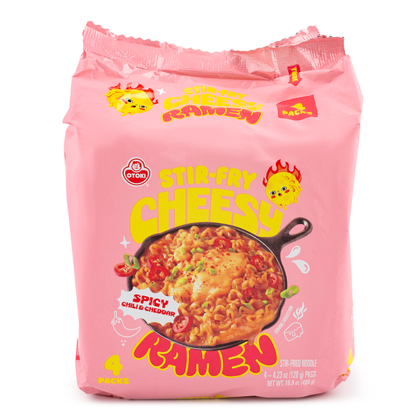 OTTOGI STIR FRY CHEESE RAMEN 130 GM
