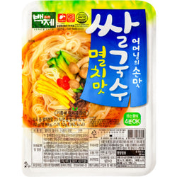 BAEKJE RICE NOODLES (ANCHOVY) 92G (백제 쌀국수 멸치맛)