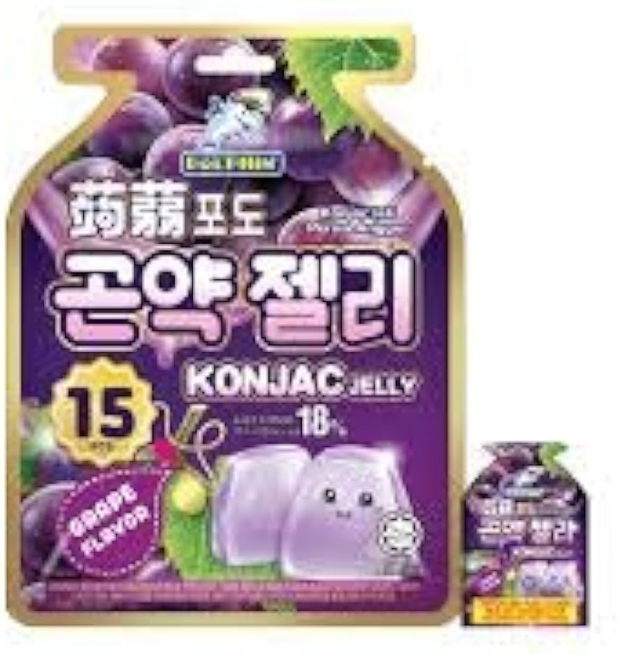 Dolphin konjac Jelly Grape 20g*15