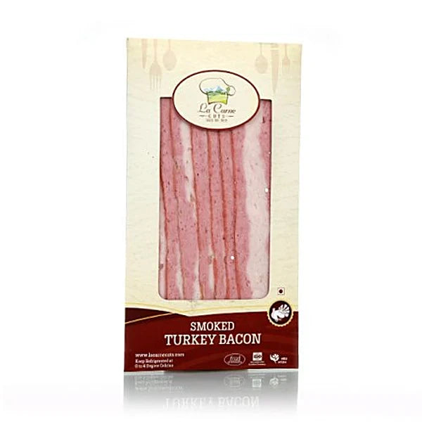 LA CARNE SMOKED TURKEY BACON 180GM
