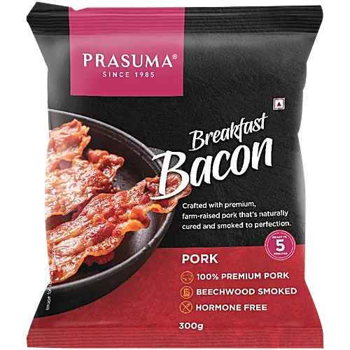 PRASUMA PORK BREAKFAST  BACON 300G