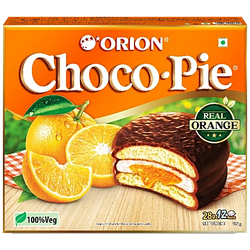 ORION CHOCO-PIE ORANGE 28*12 PCS