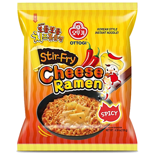OTTOGI STIR FRY CHEESE RAMEN 130 GM
