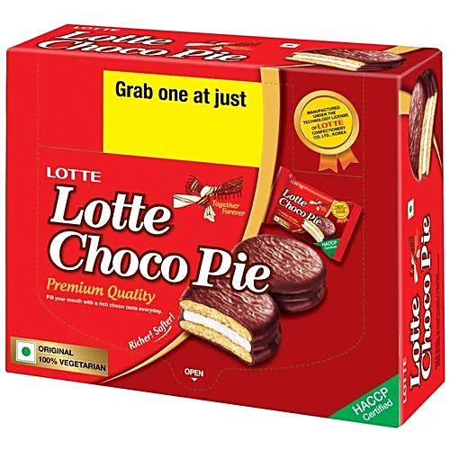 LOTTE CHOCO PIE REGULAR(24PCS)