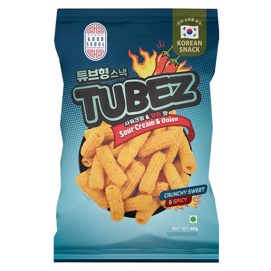 TUBEZ SOUR CREAM & ONION 85G