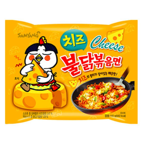 SM-BULDAK HOT CHICKEN  CHEESE 140g 불닭 볶음면 치즈