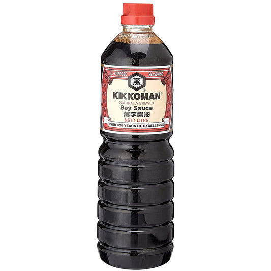 Kikkoman soy sauce 1LTR