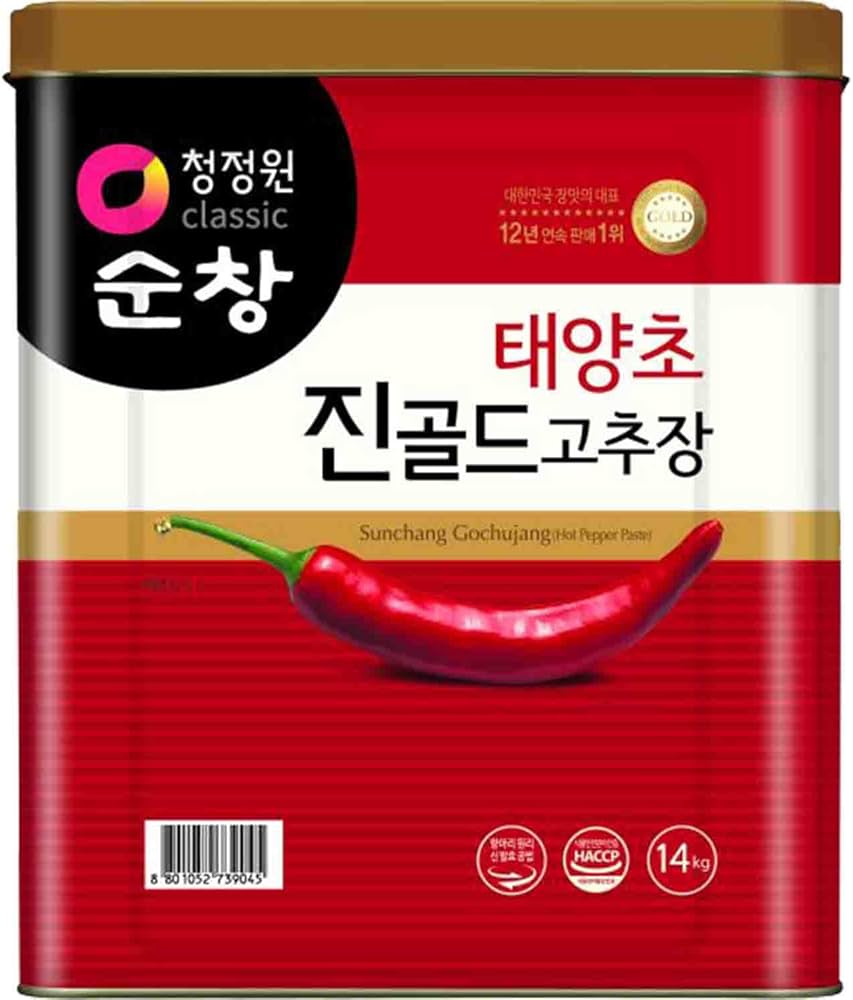 CHEONGJEONGWON JIN GOCHUJANG 14KG(청정원 진고추장골드(캔,별4개)