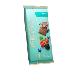 DARK CHOCOLATE WITH FOREST BERRIES FILLING BAR 100GM