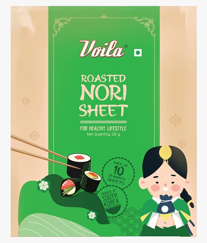 VOILA NORI SHEET 22 GM (10SEET)