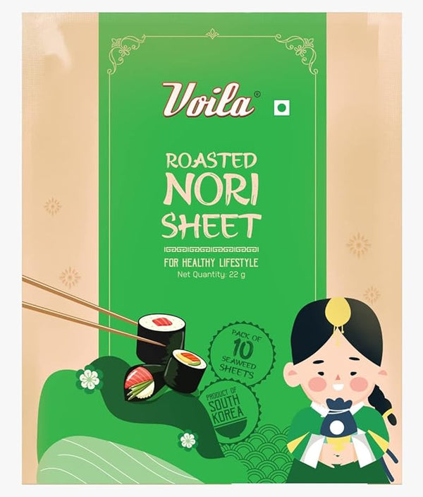 VOILA NORI SHEET 22 GM (10SEET)