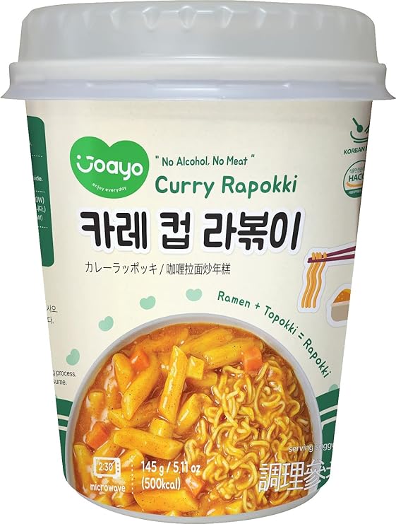 JOAYO RAPOKKI CURRY CUP 145GM
