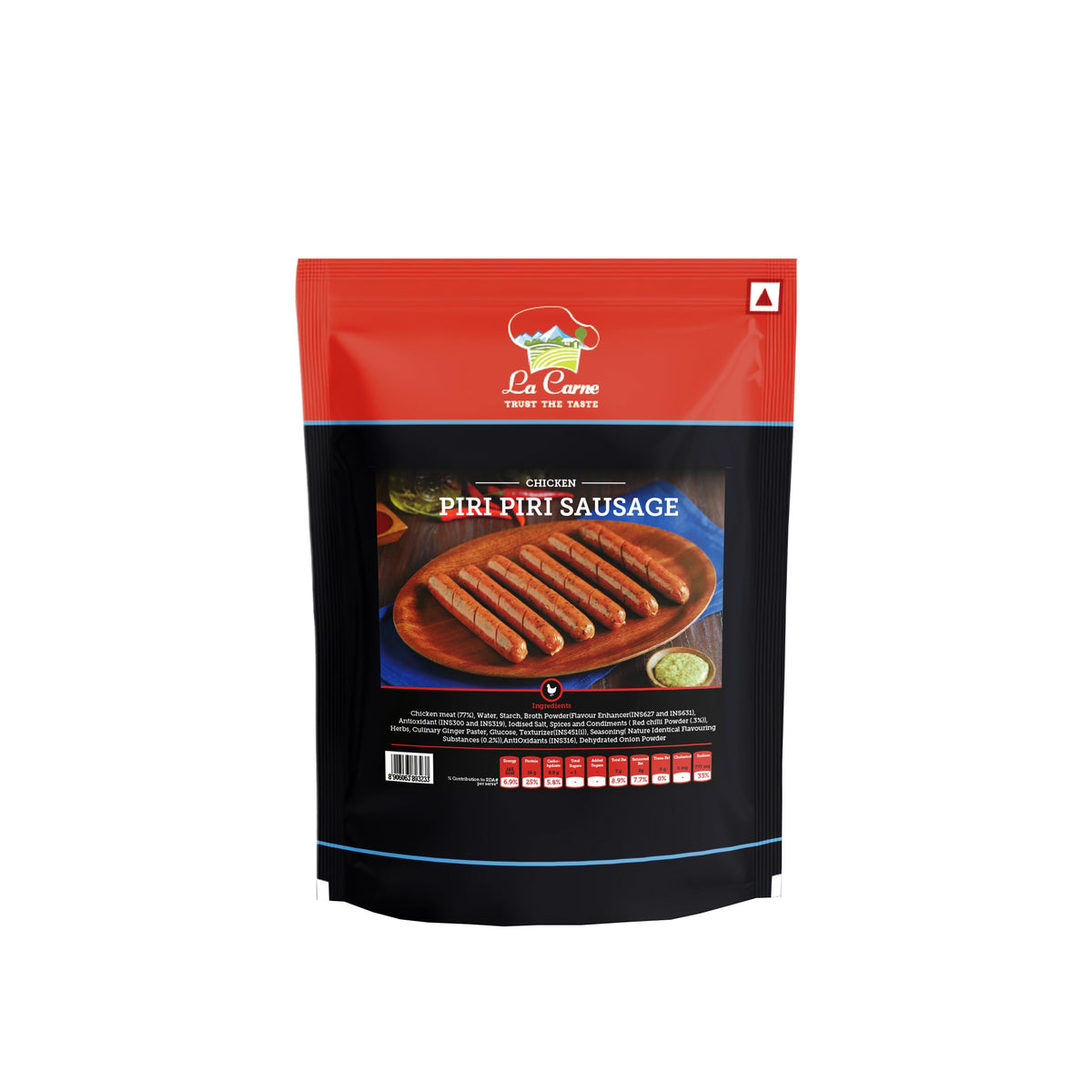 CICKEN PIRI PIRI SAUSAGE 250GM