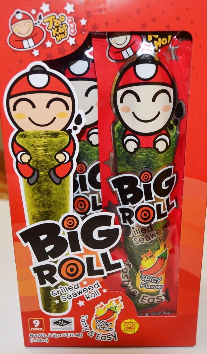 TAO KAO NOI BIG ROLL SPICY 3*6 GM