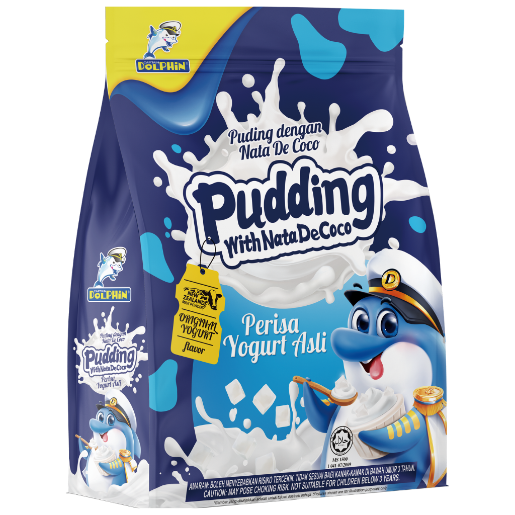 DOLPHIN PUDDING ORIGINAL YOGURT 32G*10