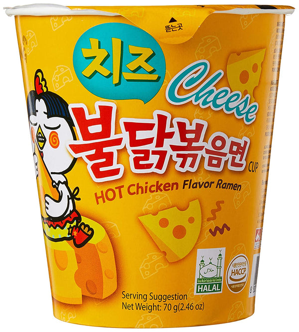 BULDAK CHEESE HOT CHICKEN CUP 70G
