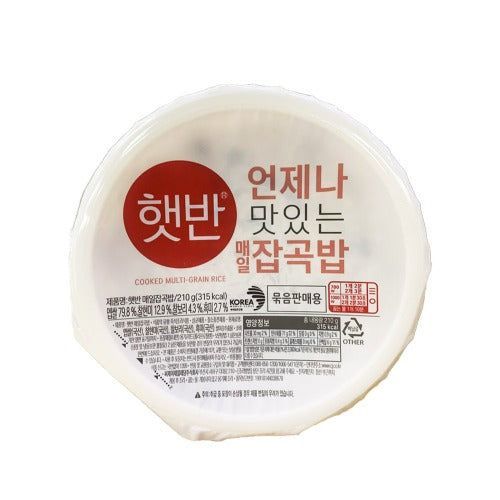 CJ MULTI GRAIN COOKED RICE 210G(햇반/매일잡곡밥210G)