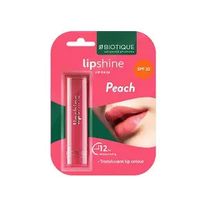 BIOTIQUE LIPSHINE PEACH PF 20