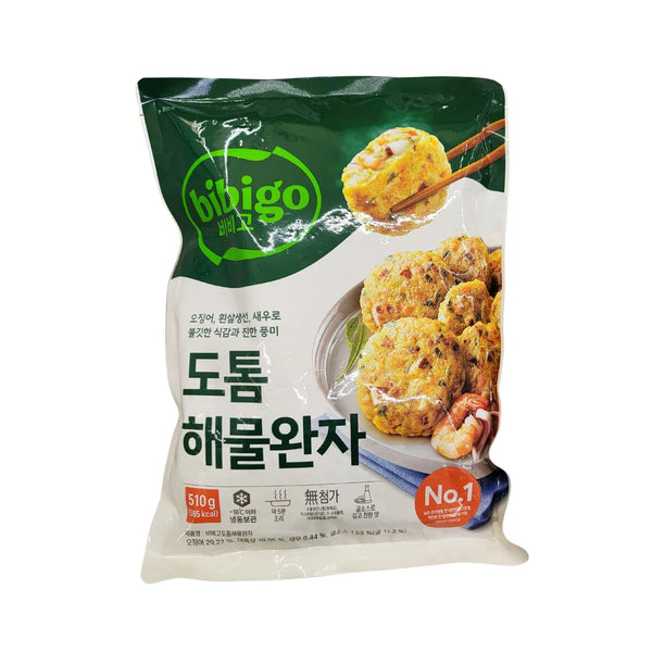 BIBIGO PATTY SEAFOOD 510G(E)비비고/도톰해물완자 510G)