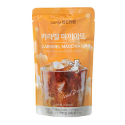 SM-CAFEBENE CARAMEL MACCHIATO COFFEE POUCH 190ML 카라멜마키아토