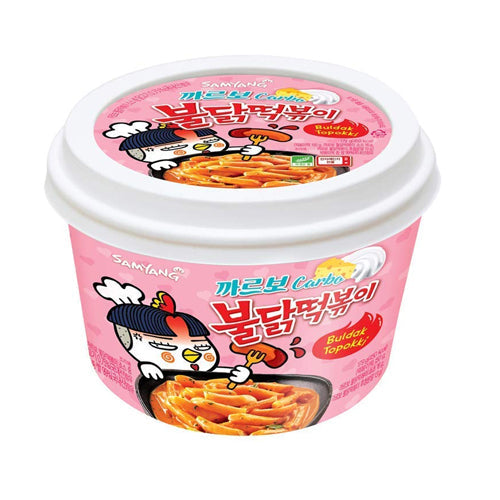 Sm-Buldak Carbonara Tteokbokki  Bowl 180g
