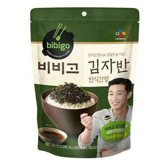 SM-BIBIGO KIMJABAN 50GM (Kim Jawan) (비비고/한식간장김자반50G(수출용)/상온)