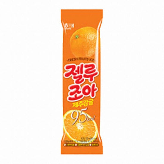 JELLUJOA JEJU GAMHYUL(Orange) Ice Cream 120ml(젤루조아 제주감귤)