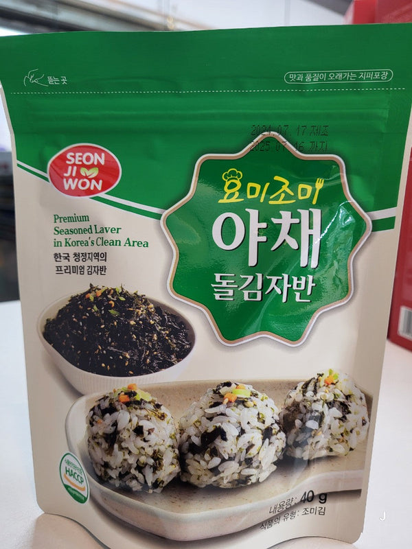 SEONJIWON KIMJABAN (VEG)40GM 야채 돌김자반