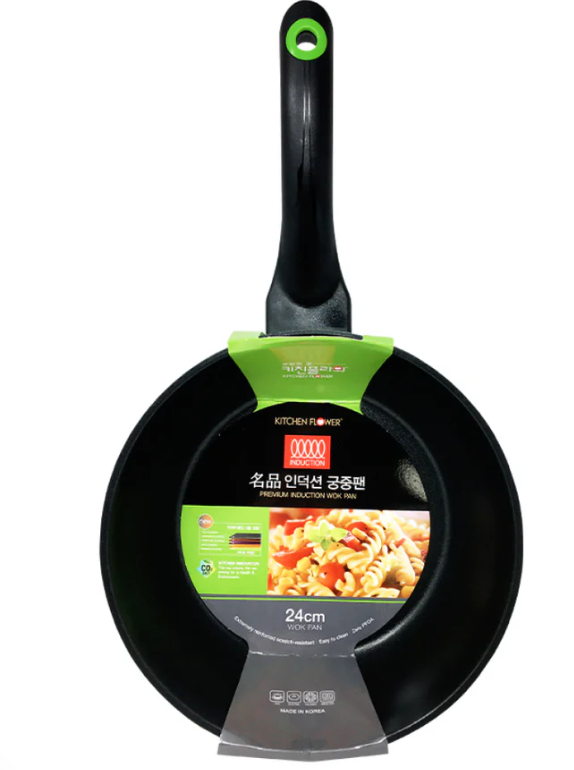 MYEONGPUM INDUCTION WOK PAN_24CM