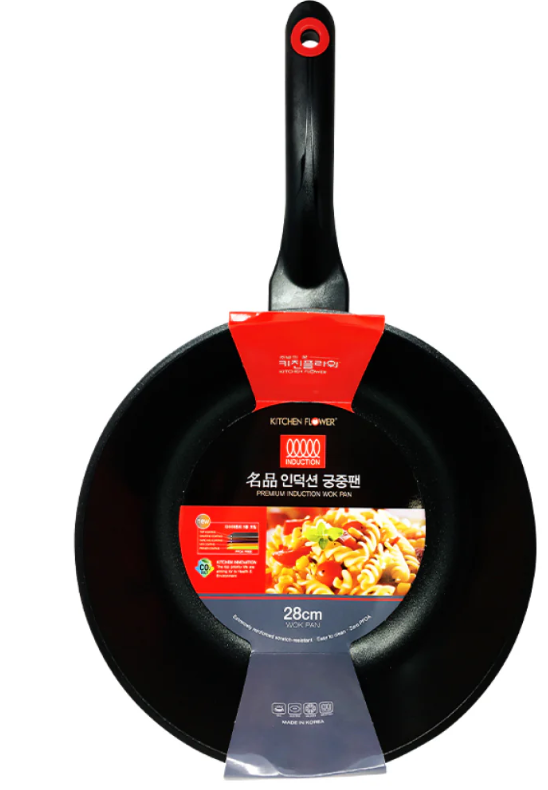 MYEONGPUM INDUCTION WOK PAN_28CM