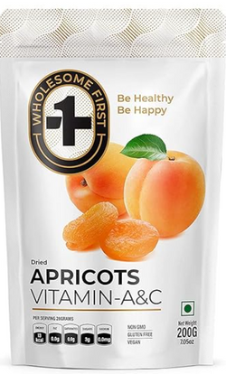 WHOLESOME FIRST DRIED APRICOTS 200G