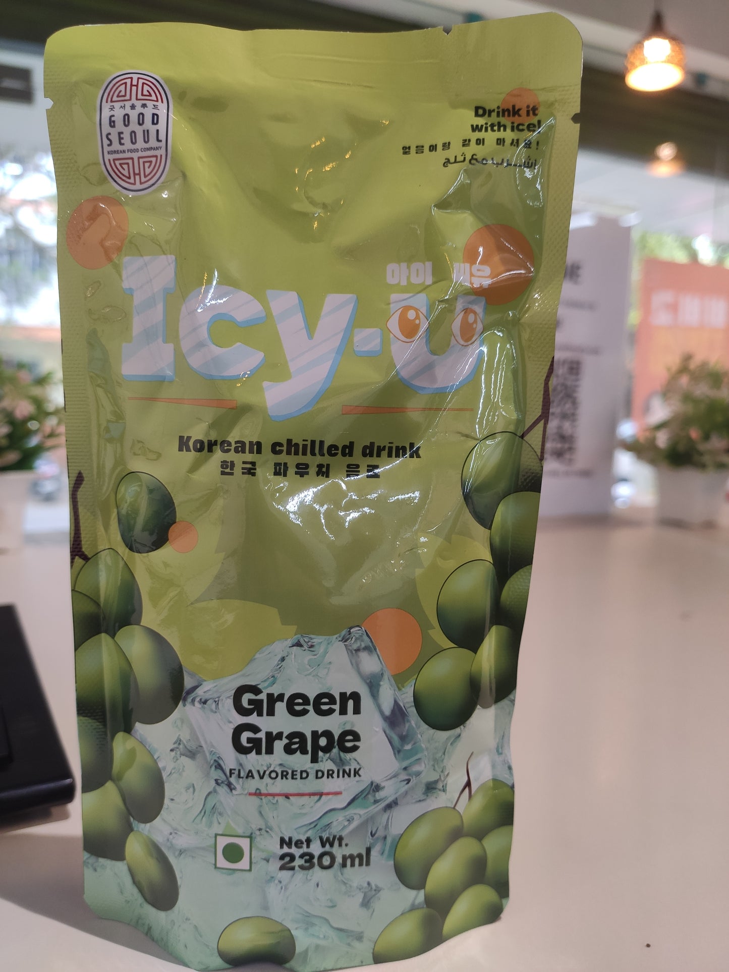 GOOD SEOUL GREEN GRAPE 230 ML