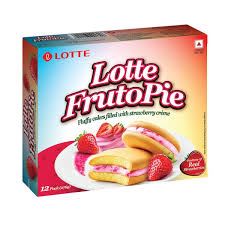 LOTTE FRUTOPIE STAWBERRY 12PCS
