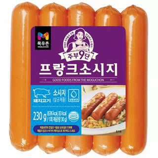 MOGUCHON FRANK SAUSAGE 230G(주부9단프랑크소세지 230g)
