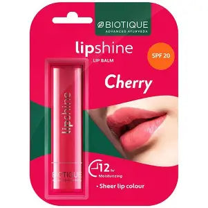 BIOTIQUE LIPSHINE CHERRY SPF 20