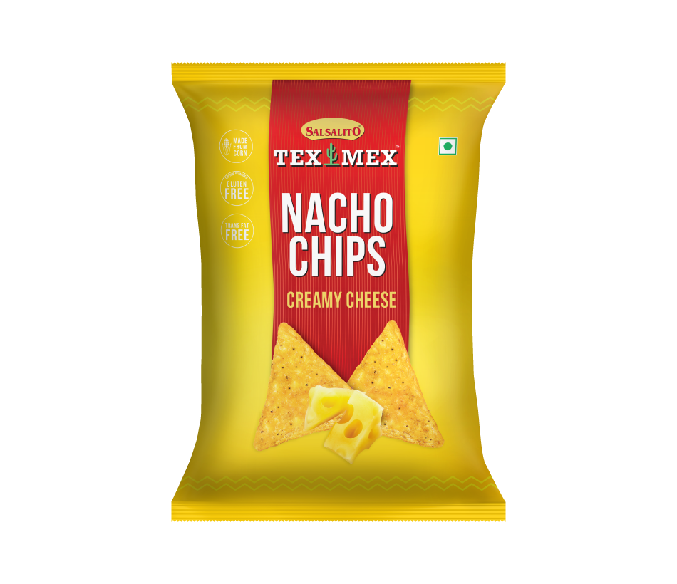 Nacho Chips Creamy Cheese 55gm