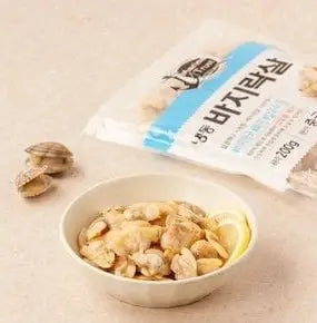 JAEHO CLAM MEAT 200G (BAJIRAKSAL)바지락살(자숙)200g)