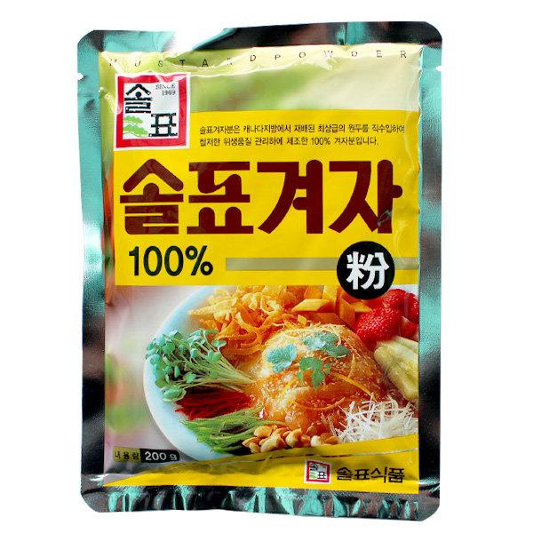 SM-MUSTARD POWDER 200G (솔표 연겨자)