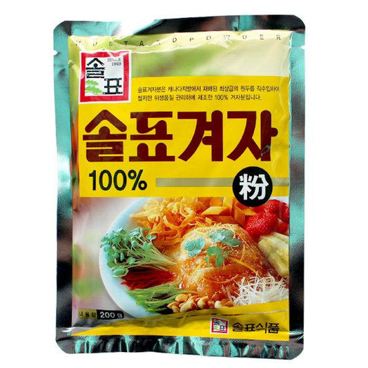 SM-MUSTARD POWDER 200G (솔표 연겨자)