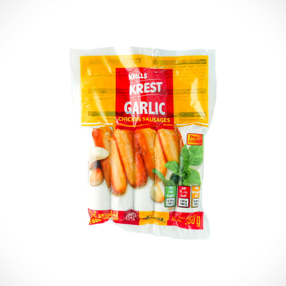 Keells Chicken Garlic Sausage 250gm
