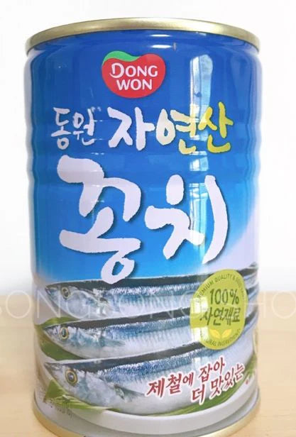 CANNED SAURY ( 꽁치통조림)
