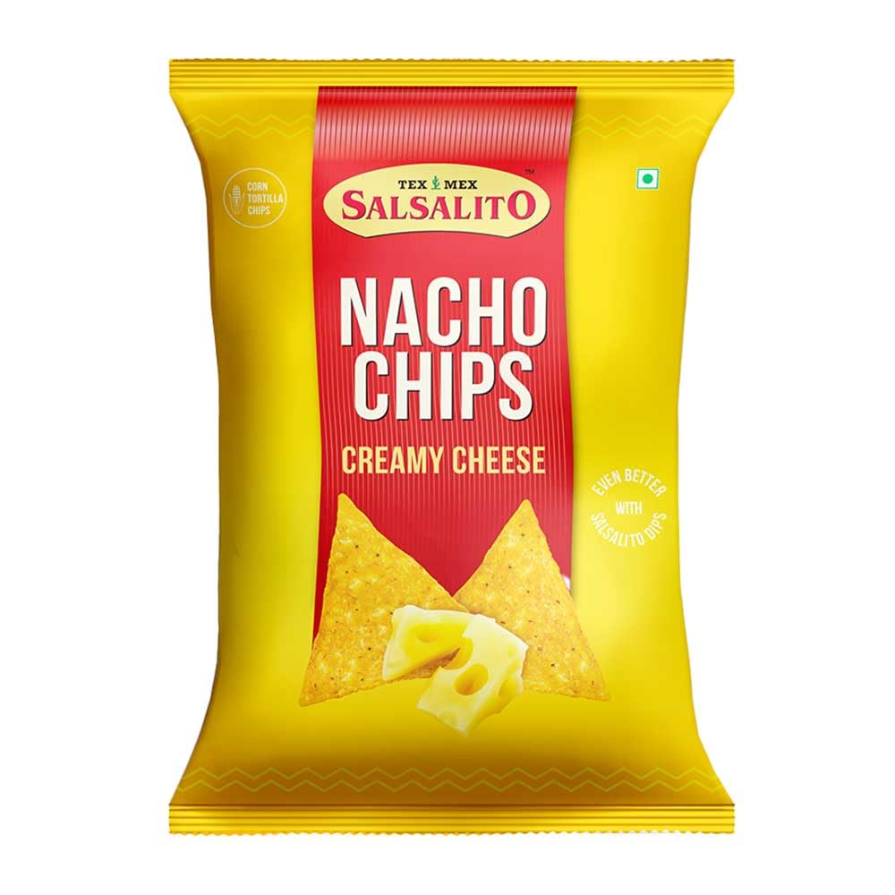 Salsalito  Creamy Cheese Nacho chips 130gm