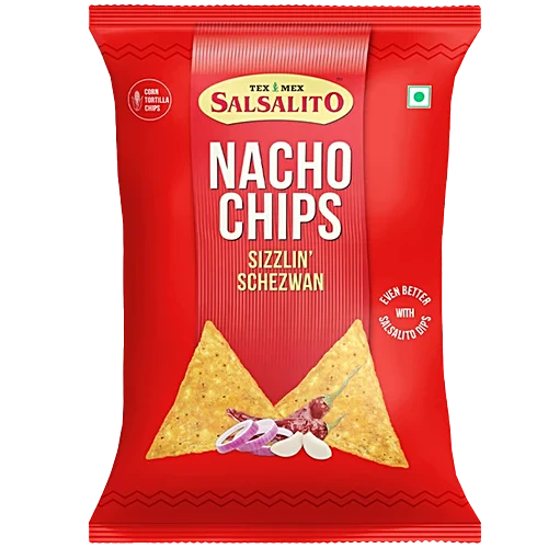 Salsalito Schezwan Nacho chips 150gm
