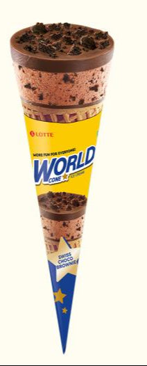 Swiss Choco Brownie Cone 150ml