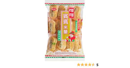 Bin Bin Rice crackers seaweed flavour 150gms