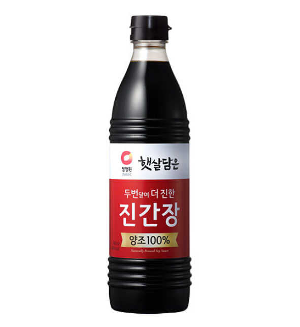 DAESANG SOY SAUCE JIN KANJANG 840ML( 두 번 달여 더 진한 진간장)