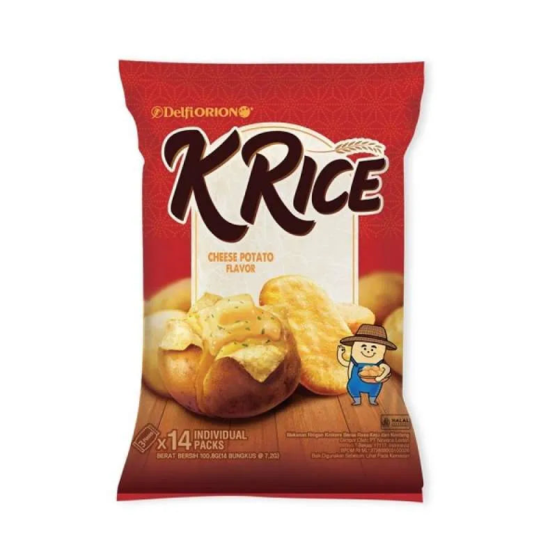 ORION K-RICE CHEESE POTATO 100GM